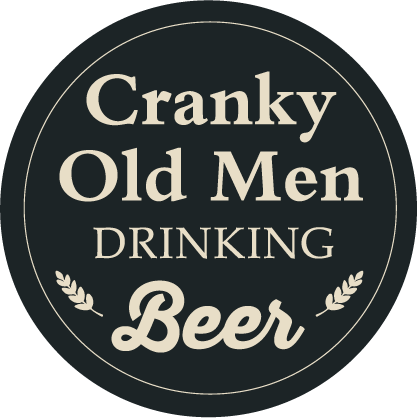 Cranky Old Men Drinking Beer