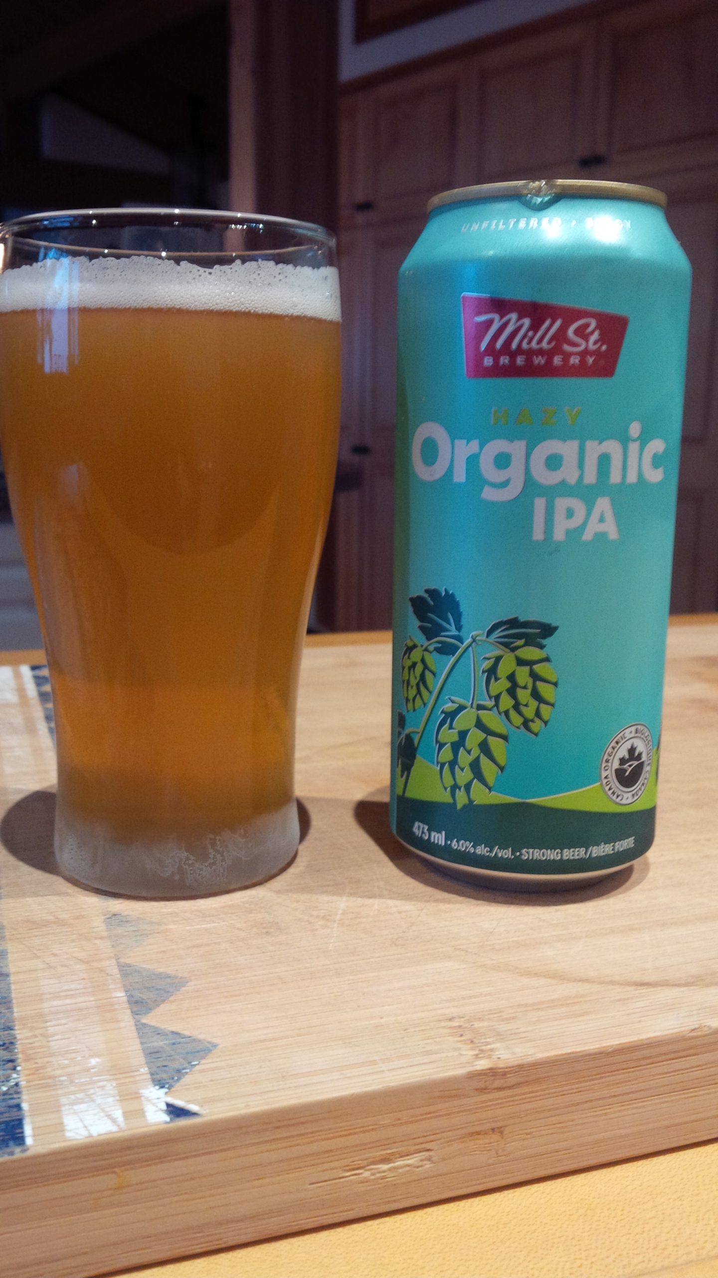 Mill Hazy Organic IPA