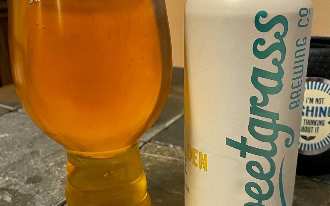 A Golden Ale called, wait for it…………… Golden Ale