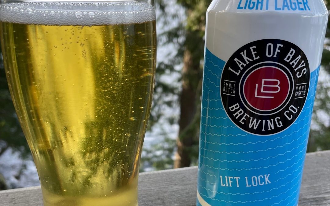 Lakeside Lamenting the Last Leafs Loss with a Lift Lock Light Lager
