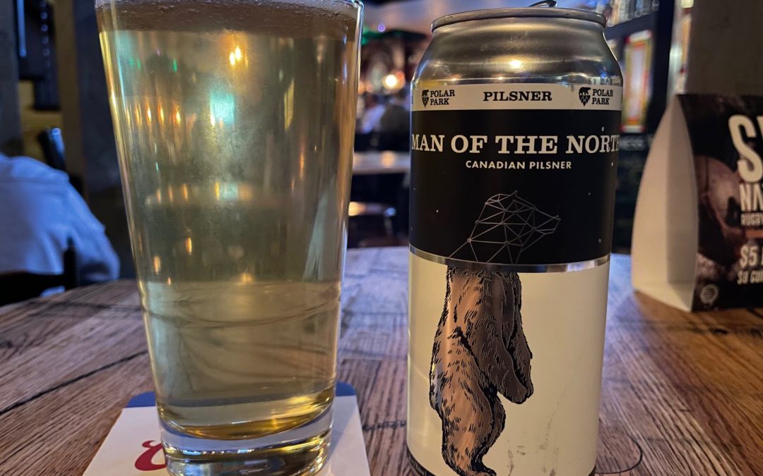 A Pub Poured Polar Park Pint of Pilsner in the Land of McDavid
