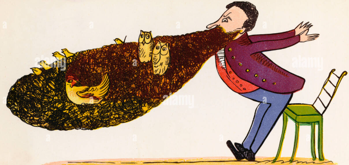 There Was a Cranky Old Man with a Beard