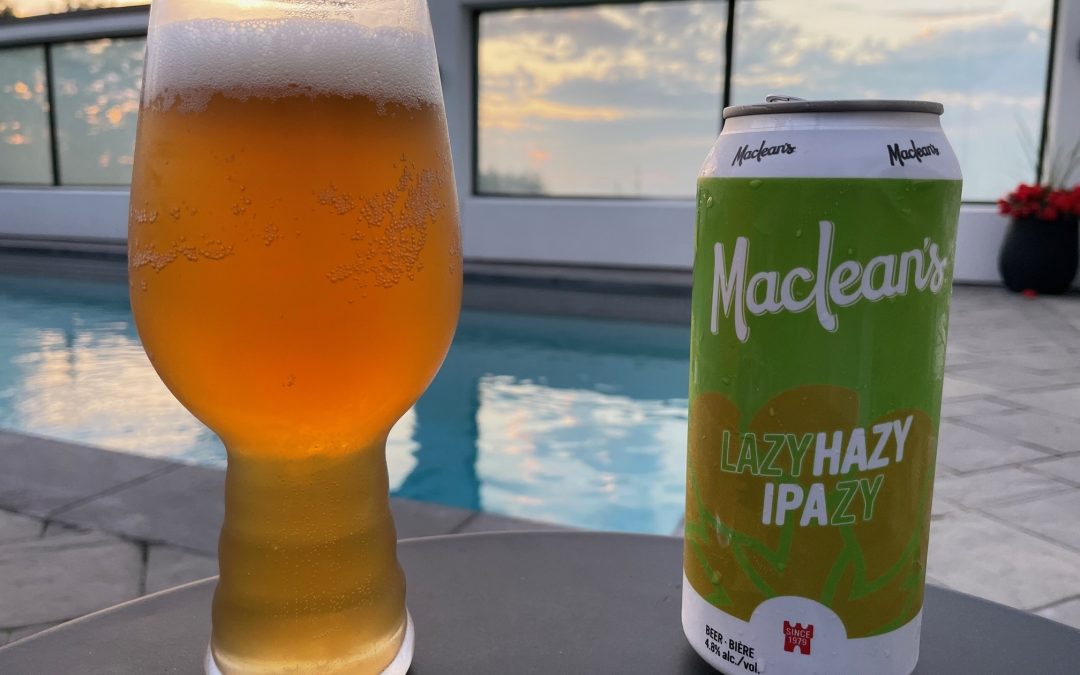 A Lazy Hazy Poolside Pint