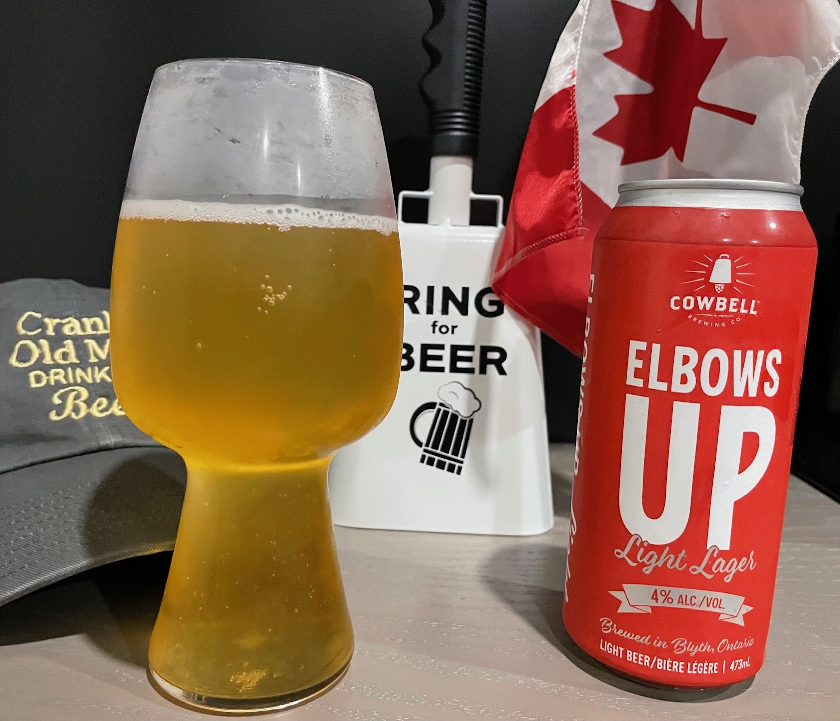 Elbows Up Cowbell