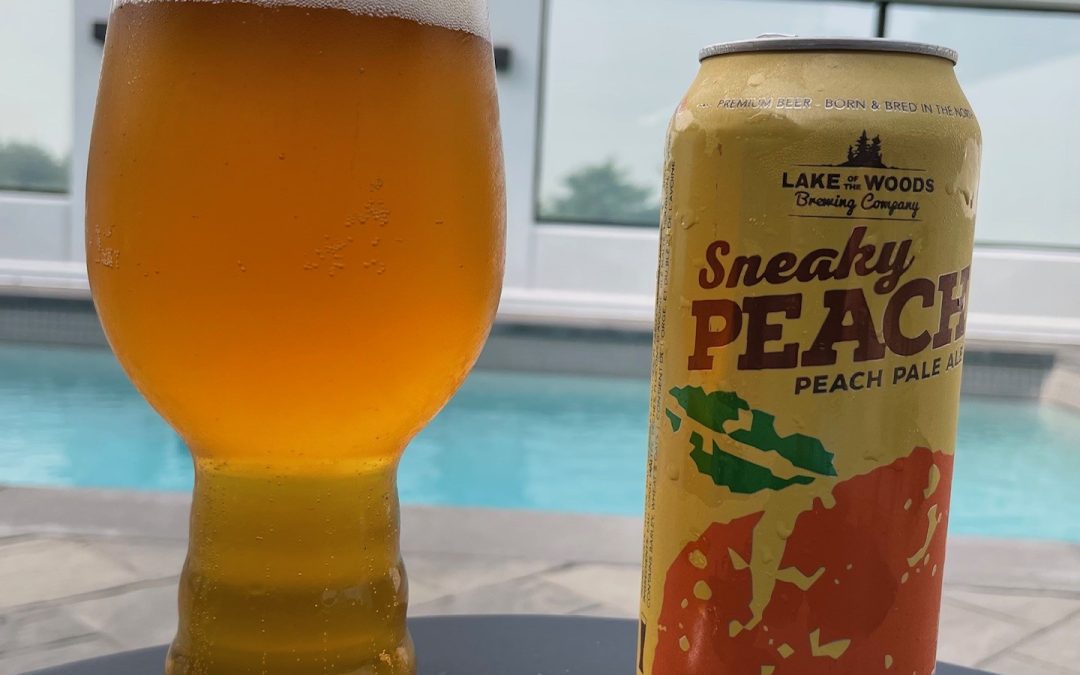 Another Peachy Poolside Pint