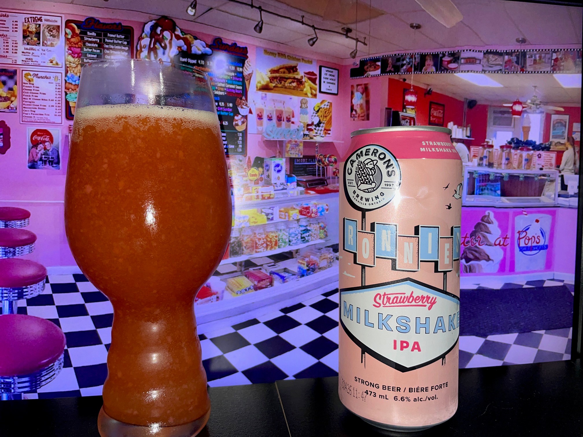 Ronnies Strawberry Milkshake IPA